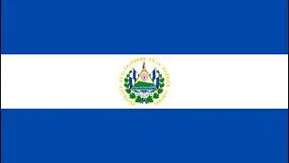 EL SALVADOR Country flag 10 Hours HD High Resolution (Screensaver, Country Of El Salvador)