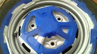 Pintar llantas de Renault 12