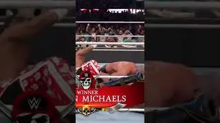 WWE epic table fail HHH and  Shawn Michaels