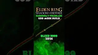 This Bleed Build Feels Like CHEAT MODE 😳 Elden Ring Eleonora's Poleblade Build