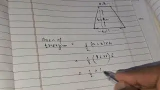 FIND THE AREA OF TRAPEZIUM WHOSE PARALLEL SIDES ARE 8 CM AND 11 CM AND DISTANCE BETWEEN THEM IS 6 CM
