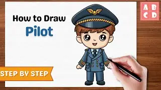 How to Draw an Airplane Pilot Easy Step by Step for beginners