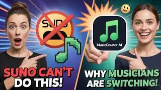 &ldquo;Suno Can&rsquo;t Do THIS 🤯 Why Musicians Are Switching to MusicCreator AI&rdquo;