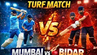 Mumbai vs Bidar || Turf match || vlogger KF