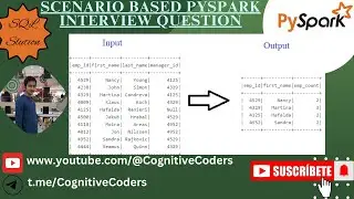 11. Write spark code to find the employee count under each manager | Pyspark | SQL Solution