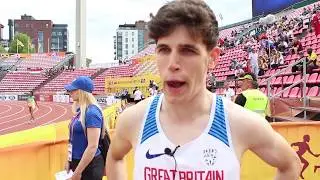 Jason Nicholson Post Men's 110m Hurdles Semi Final