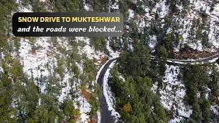 Solo Snow Drive to Mukteshwar After Fresh Snowfall | देव भूमि Uttarakhand | Skoda Kushaq