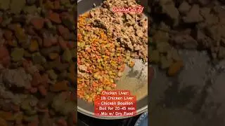 Easy Homemade Wet Cat Food #chickenliverrecipe #catfood