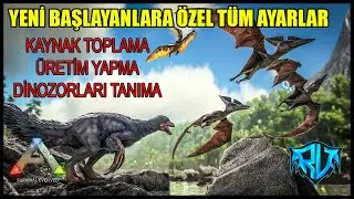 Ark Başlarken Yapılması Gerekenler (G&uuml;ncel 2022) | Ark: Survival Evolved T&uuml;rk&ccedil;e Rehber