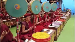 Druk Amitabha Nepal nuns pray for Sravasti Abbey