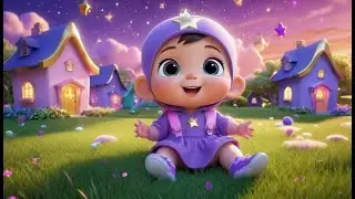 Baby Lulu Finds a Star | Magical Sky Rhyme for Kids | Cute Bedtime Song for Toddlers