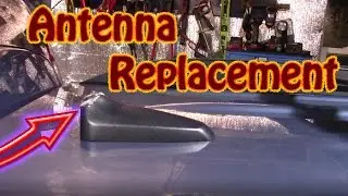 DIY How to Replace a Broken Roof Mounted Antenna and Base on a Chevy Equinox GMC Acadia Sirius Radio