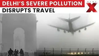 Delhi Faces Severe Air Pollution, Dense Fog Causes Massive Train Delays Today | NewsX