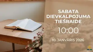 “Lielākais stāsts Bībelē, 1. daļa” – 10.01.2026., sabata dievkalpojums, Raivis K., Krišs Sekeira