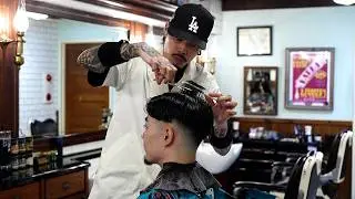 💈🇯🇵 A stylish fade style by a barber. A comprehensive haircut at THE BARBA TOKYO B1 in Kanda | ASMR