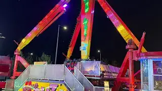 Ultra Buzz funfair ride ONRIDE pov. Better than Freestyle. Mondial Jett force