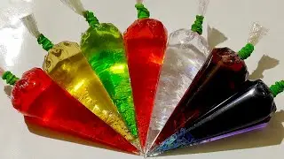 Making Slime with Piping Bags ! Satisfying Slime Videos★ASMR★