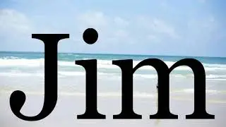 How To Pronounce Jim🌈🌈🌈🌈🌈🌈Pronunciation Of Jim