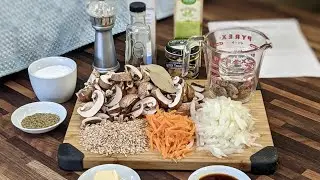 Instant Pot Mushroom Soup Recipe -- Easy, Vegan, Delicious!