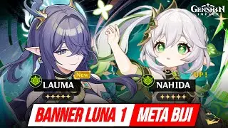 LAUMA / SKIP? Analisis Banner Luna 1 Lauma Nahida & Kuki Kaveh Barbara - Lapakhuda.com