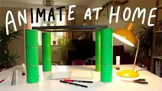 Simple DIY Rostrum for Animation at Home