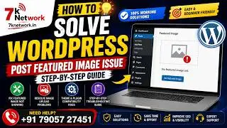 How to Solve WordPress Post Featured Image Issue Step-by-Step Guide | #wordpress | #newsportal