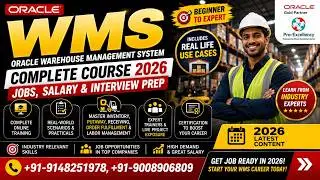 Oracle WMS Complete Course 2026 | Jobs, Salary & Interview Prep