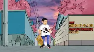 [AVN Team] THOUGHTS OF A KID - Right x Rain$ (Official Lyrics Video)