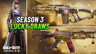 Season 3 All Lucky Draws - Legendary Guns & New Contents COD Mobile Leaks