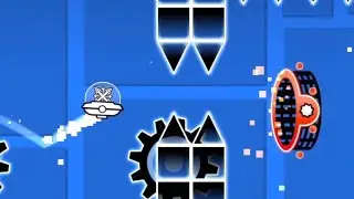 A sync layout that I made (well kinda sync) (Geometry Dash)