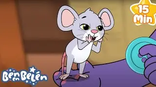 😃15 MIN | 🎵 Canciones Infantiles que Encantan a los Niños🎈🎊 | Ben en Belén✨