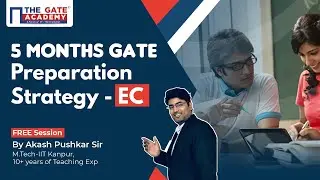 5 Months Preparation Strategy for GATE (EC) | GATE 2022 Preparation ECE