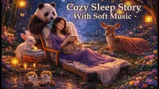 Unwind, relax and be gently cared for among soft paws in this unhurried bedtime story for adults