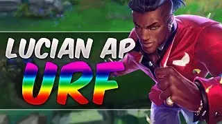 URF 2017 ALL RANDM - LUCIAN FULL AP MID LANE - Ultra Rapid Fire Arcade Map