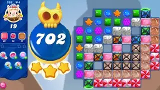 Candy Crush Level 702 || Super Hard Level || No Boosters || 3 Stars 🌟🌟🌟