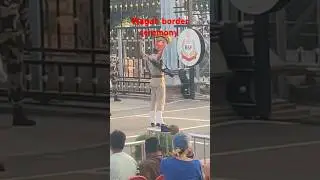 Wagah border ceremony #wagahborderceremony  #wagahborder #youtubeshorts #shorts #viralshort