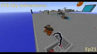 Minecraft FTB Sky Adventures Modpack Ep21: Flux Rift & Thaumcraft Infusion