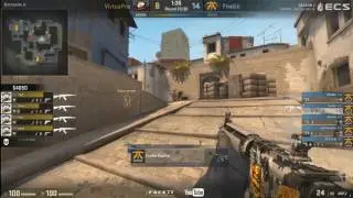 Flusha 4K vs Virtus.pro [ ECS Season 3 mirage ]