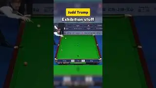 Judd Trump's Exhibition Shot 😱 #shorts #juddtrump #billiards #snooker