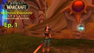 Leveling a Blood Elf Paladin in TBC Classic Anniversary | Part 1 | Dreamscythe