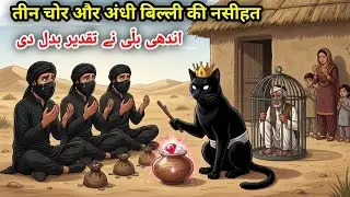 Andhi Billi Ki Nasihat Jisne Teen Choron Ki Taqdeer Badal Di #urdustory #emotionalstory #islamic |