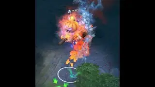 Bugged Courier   DotA2   Hollow Jack   Trail of Burning Doom and Touch of Frost