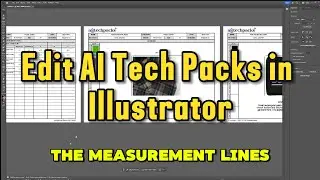 How to Edit Ai Tech Packs inside of Adobe Illustrator