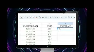 COMPUTING UNIT PRICE USING GOOGLE SHEET.  Group 6 Cea_Ce_1h