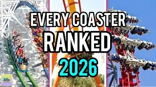 2026 UPDATE - EVERY Roller Coaster Ranked at Six Flags Magic Mountain!