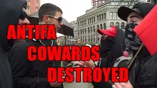 Squatting Slav TV vs. Antifa Cowards