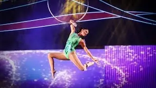 Lucy Mecklenburgh's Aerial Performance to 'Somewhere Only We Know' - Tumble: Episode 2 - BBC
