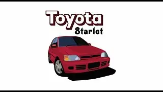 Design Vector of Toyota Starlet