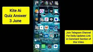 📌 Kite Ai Quiz Answer 3 June 📌