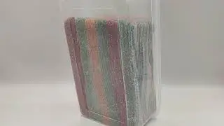Жевательный мармелад в кислой обсыпке CRAZY BELT Ленточки. Ассорти. Набор 150шт